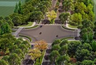 安徽省马鞍山市采石河路绿化景观设计